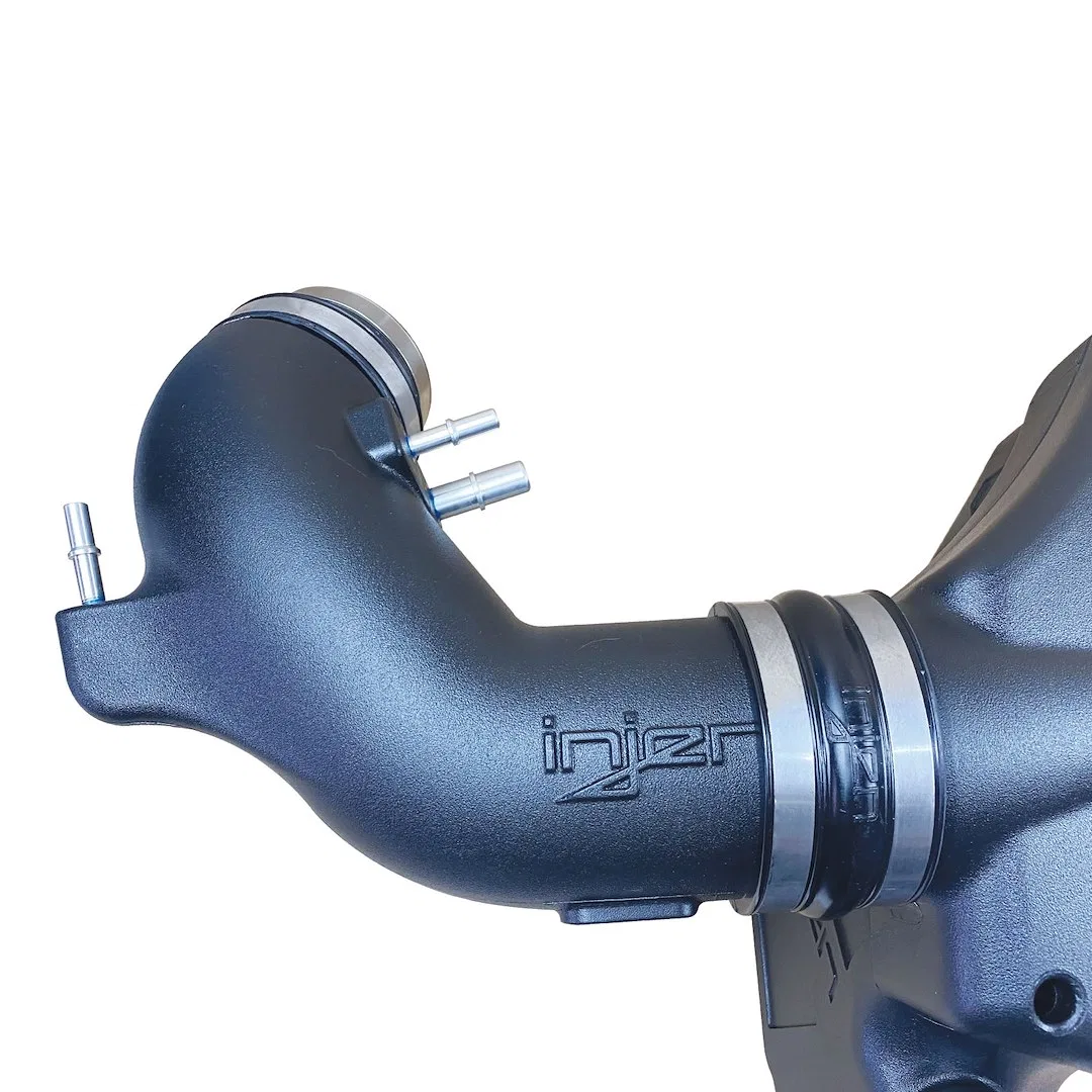 EVO9204 – INJEN Cold Air Intake, Black Polyethylene Tube Blue Filter With Air Box - view 3